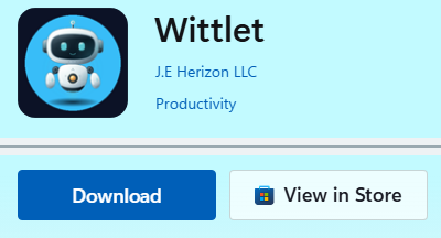 Annotated Wittlet guide screenshot